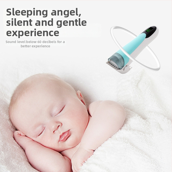 Moco detský zastrihávač vlasov – nabíjateľný, vodotesný, vhodný pre batolatá