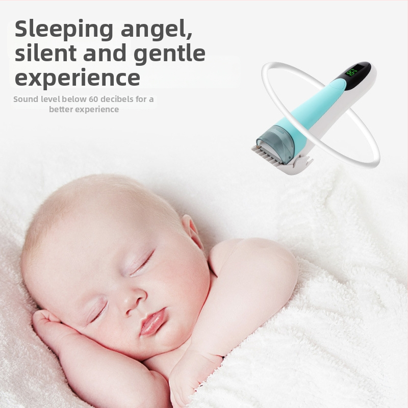 Moco detský zastrihávač vlasov – nabíjateľný, vodotesný, vhodný pre batolatá