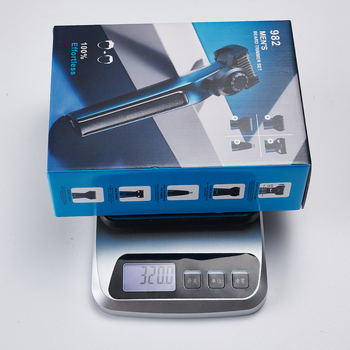 Dispozitiv 4 în 1: electric pentru tunsoare, ras și trimming nas, reîncărcabil, baterie încorporată 800–1000 mAh, lame din oțel inoxidabil