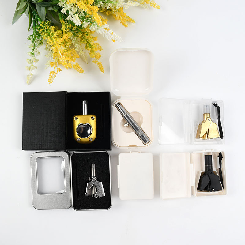 Trimer pentru nas – lamă din oțel inoxidabil, portabil, complet spălabil, lamă ascuțită