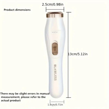Elektromos borotva és szőrszál-eltávolító készülék — 3 az 1-ben szemöldök-trimmer, hajvágó és orrszőr vágó; USB töltés; nedves és száraz használat; modell 302