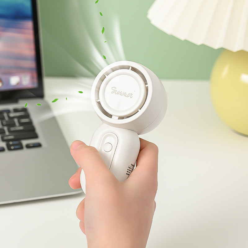 Ručni ventilator bez lopatica, USB, s ugrađenom baterijom, 3 brzine, buka 36–45 dB