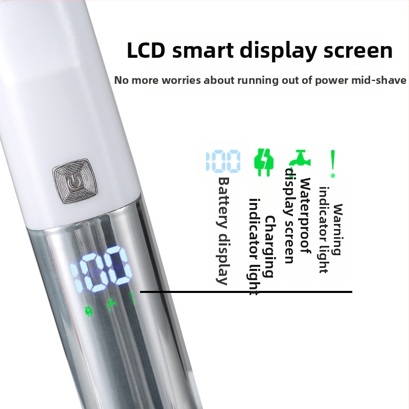 Ženský USB nabíjateľný elektrický holiaci strojček a trimming set, pre celé telo, plne umývateľný, nerezová čepeľ, brúsený motor, FR-998, 320 g, mokré aj suché použitie