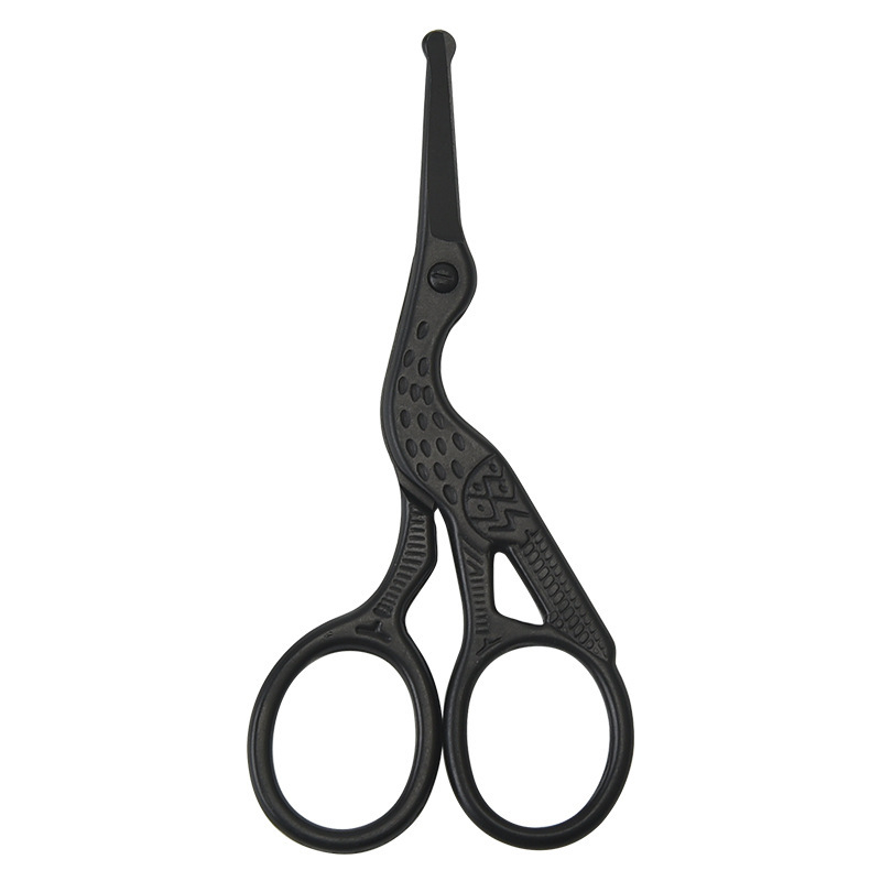 Носна косъморезачка и ножица за вежди — неръждаема стомана, ръчна работа, козметични инструменти