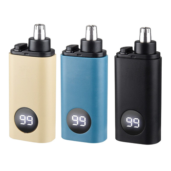 Elektromos orrszőr-trimmel beépített akkumulátorral, hálózati tápegységgel