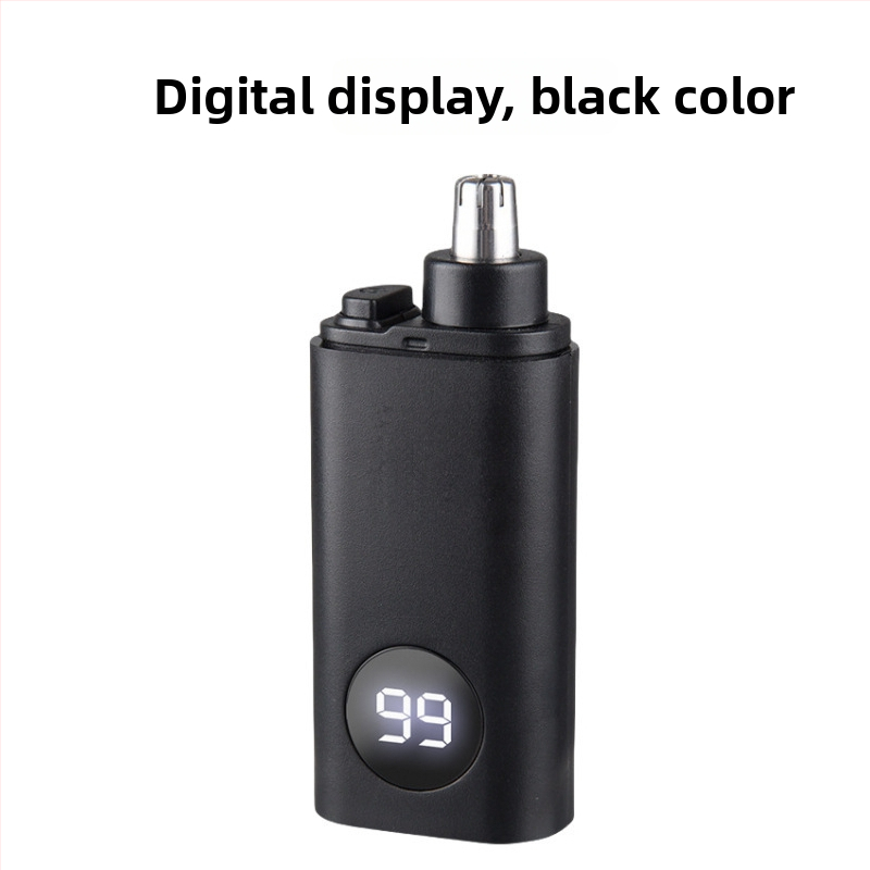 Elektrický zastrihávač nosových chĺpkov s vstavanou batériou, napájanie zo siete