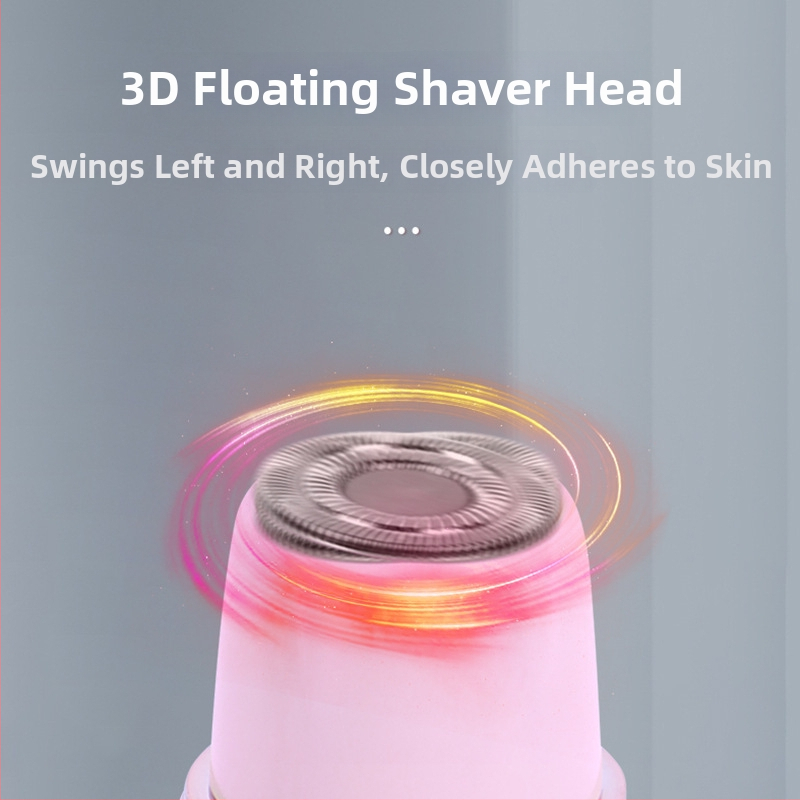 4 az 1-ben száraz elemű trimmer testre és arcra – orrlyukak szőrszálainak nyírása, szemöldök és oldalszakáll, modell BZ-3566, ABS tokkal