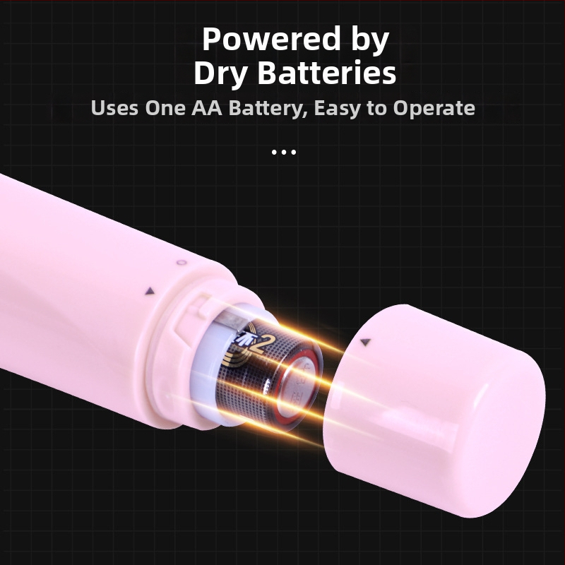 4 az 1-ben száraz elemű trimmer testre és arcra – orrlyukak szőrszálainak nyírása, szemöldök és oldalszakáll, modell BZ-3566, ABS tokkal