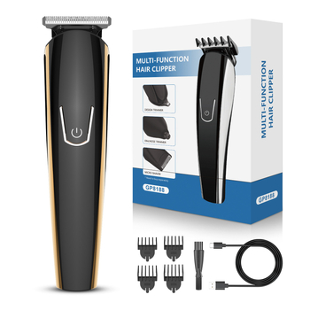 GENPAI Elektromos hajvágó készlet, kefemotor, rozsdamentes acél pengék, beépített akkumulátor 500–800 mAh, üzemidő 1–3 óra