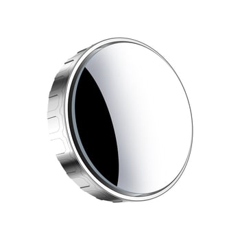 Oglindă retrovizoare pentru mașină cu oglină rotundă mică pentru unghiul mort, ABS + sticlă construcție, potrivire universală, reglaj la 180°