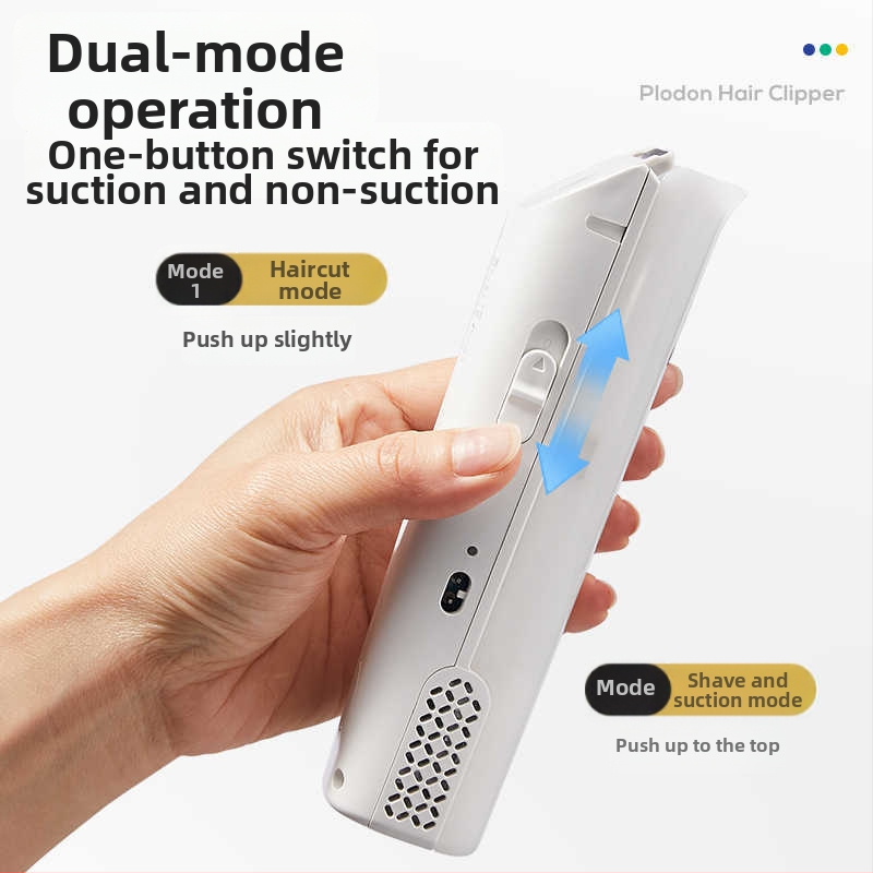 Puliton kliper za kosu za bebe i djecu - izuzetno tih, s automatskim usisavanjem dlačica, punjiv, 5W motor