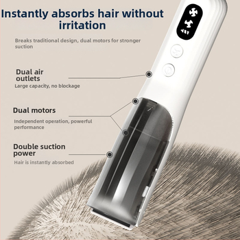 Бебешки електрически подстригвач за коса, тих, с автоматично всмукване на косата, за новородени и деца, модел XFYY-X7, Happy Pregnancy, 2 скорости, пускане на пазара 2024-06-29