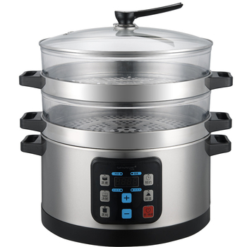 Aburitor electric din oțel inoxidabil, două nivele, model SMS-42AD, 220V, 2500W, control tactil