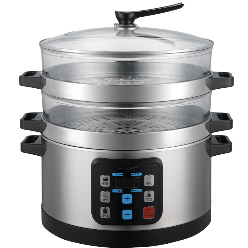 Aburitor electric din oțel inoxidabil, două nivele, model SMS-42AD, 220V, 2500W, control tactil