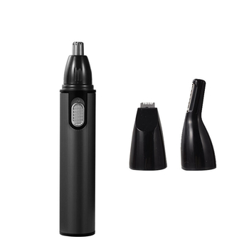 Többcélú elektromos orrszőr- és szemöldök-trimmelő | cserélhető mosófej | USB töltés, beépített 300–500 mAh akkumulátor, ABS + rozsdamentes acél