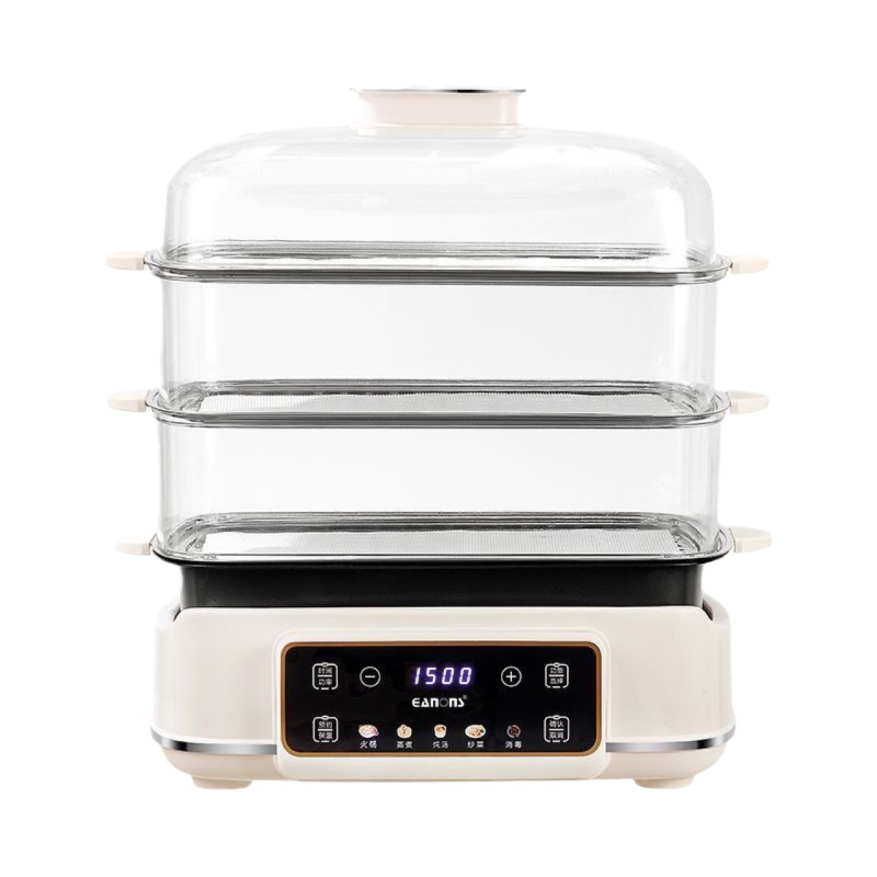 Aburitor electric cu trei straturi, capacitate peste 10 L, 1500W, control tactil, 220V