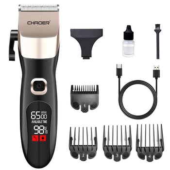 C111 hajvágó készülék rozsdamentes acél pengével, kefés tisztítás, univerzális használat