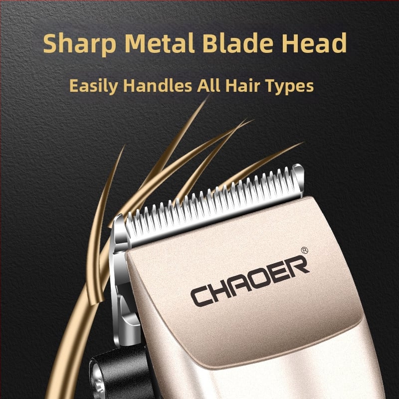 C111 hajvágó készülék rozsdamentes acél pengével, kefés tisztítás, univerzális használat