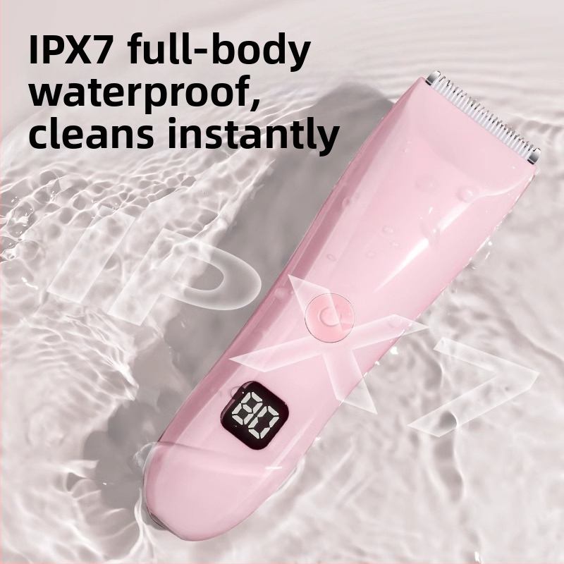 Detský strihač vlasov – tichý chod, automatické odsávanie vlasov, nabíjateľný, 5W, vodotesný, elektrický strojček