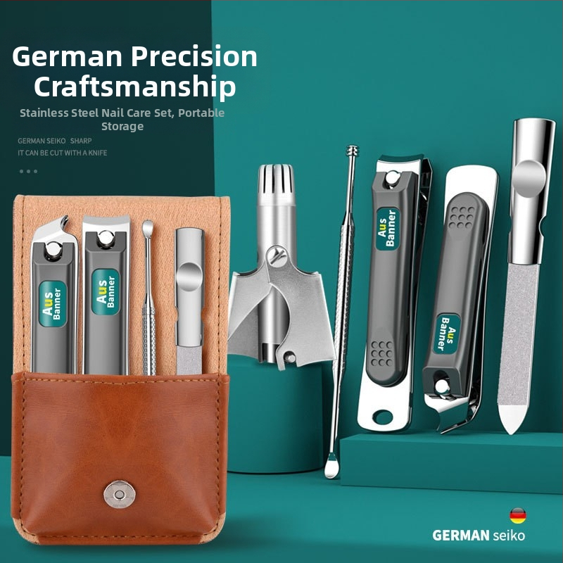 Zhuoqi zastrihávač nosových chĺpkov – nerezová oceľ, napájanie zo zásuvky, plne umývateľný