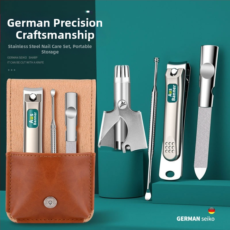 Zhuoqi zastrihávač nosových chĺpkov – nerezová oceľ, napájanie zo zásuvky, plne umývateľný