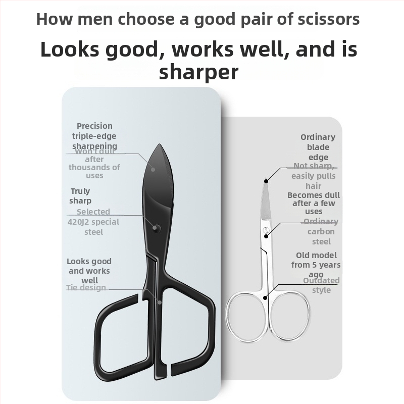 Zastrihávač nosových chlpov s nerezovou oceľou, kruhová hlava, napájanie batériou alebo slnečnou energiou, plne umývateľný