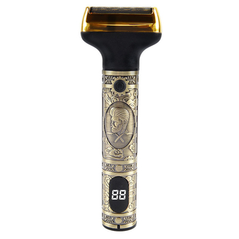 Trimer za nosne dlačice s dvostrukom glavom, LED zaslon, punjivi, mokro i suho korištenje, više od 60 minuta rada