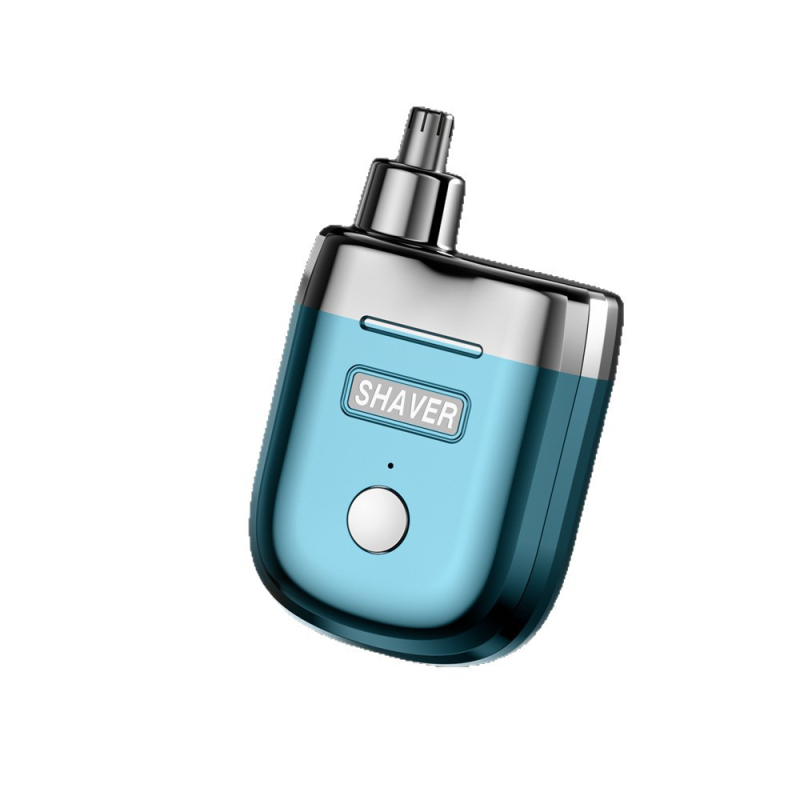 Električni trimer za nos i bradu s magnetskom dvostrukom glavom – prijenosni, punjivi, odvojiva i periva glava