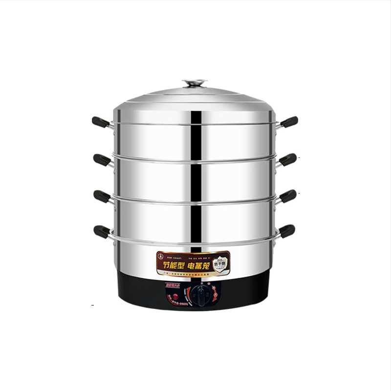 Električni parni kuhalo za kućnu upotrebu, tri-slojni, veliki kapacitet, 1500 W, 220 V, 50 Hz