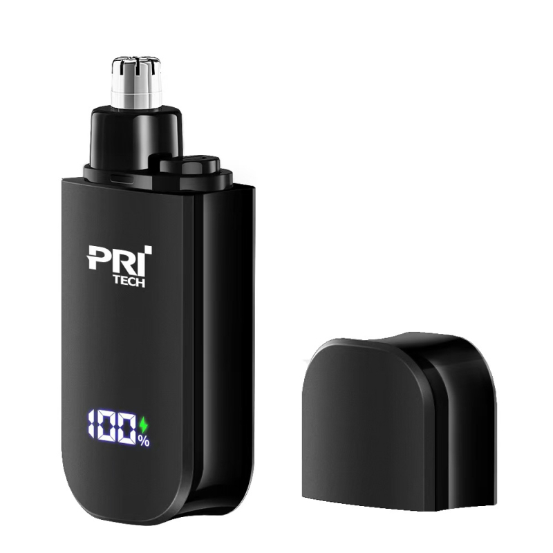 Električni trimer za nosne dlačice s ABS kućištem; uklonjiva i periva oštrica; ugrađena baterija; trajanje baterije više od 7 dana