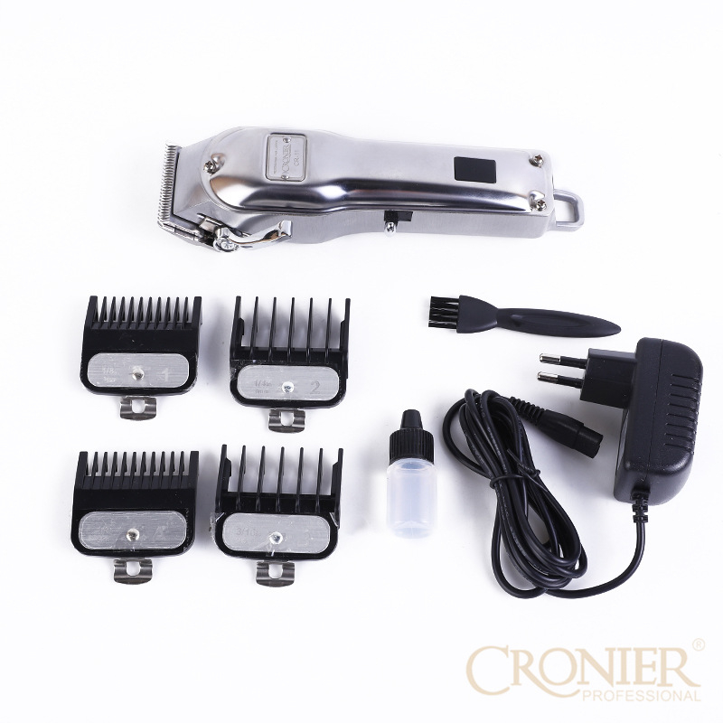 CRONIER CR-11 punjivi višefunkcionalni uređaj za šišanje kose za odrasle i djecu, model 032608, vodootporan