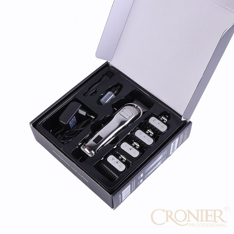 CRONIER CR-11 punjivi višefunkcionalni uređaj za šišanje kose za odrasle i djecu, model 032608, vodootporan