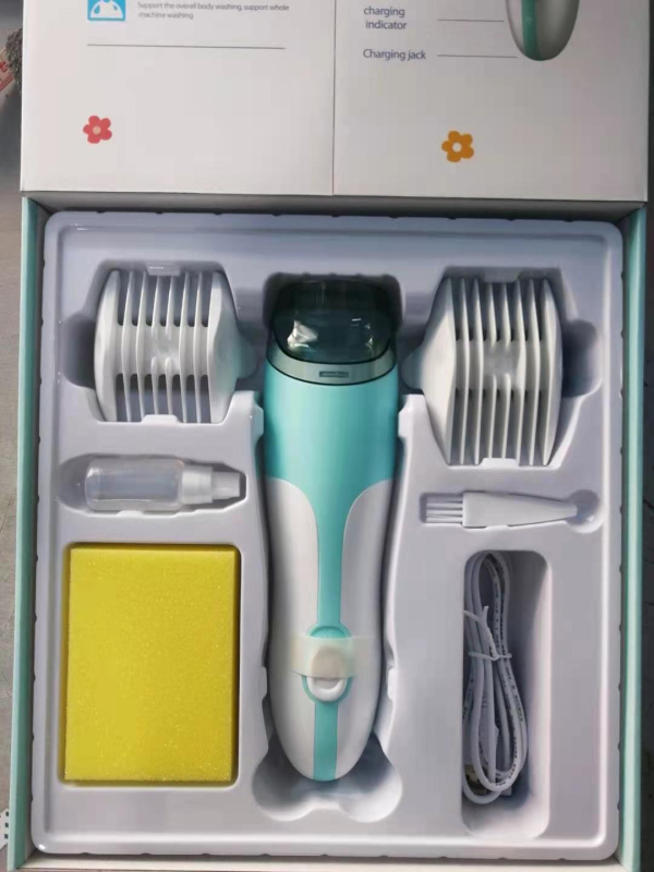 Automatski dječji makazice za kosu – USB punjive, dvostruka napaja, vodootporne, ugrađena baterija 500–800 mAh, buka 46–70 dB, vrijeme rada 0–1 h
