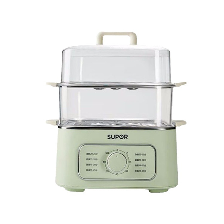 Trovrstni električni parni lonac ZN23FK930, kapacitet 8–10 L, unutarnja posuda od 304 nehrđajućeg čelika, 1000 W, mehaničko upravljanje