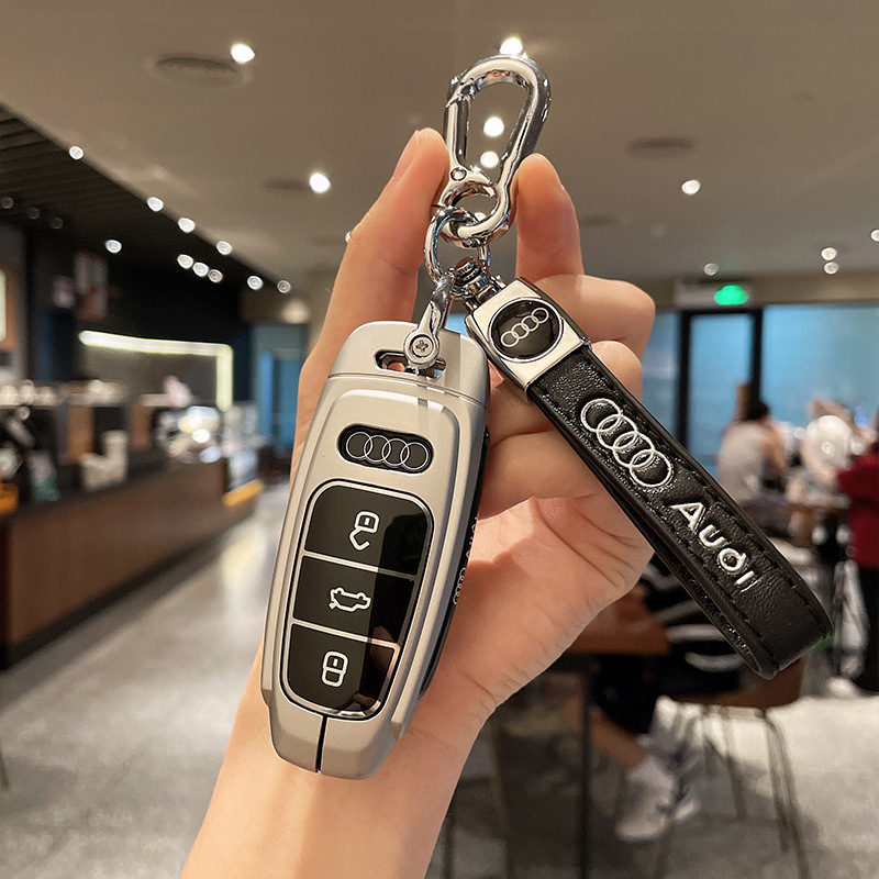 Kućište ključa Audi – cinkova legura, vrhunski stil, prilagodljivo, Car Island
