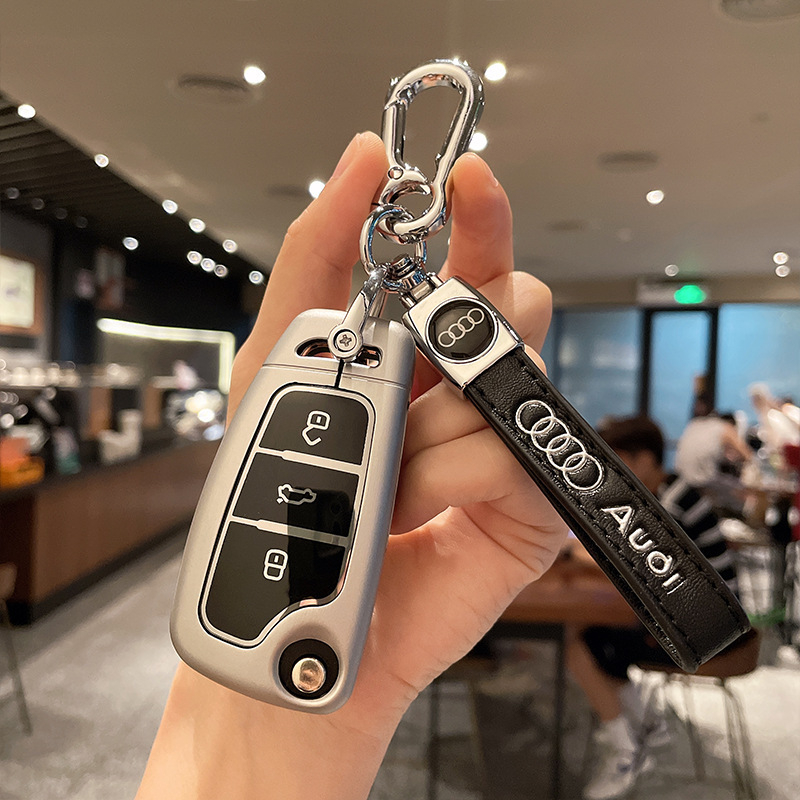 Kućište ključa Audi – cinkova legura, vrhunski stil, prilagodljivo, Car Island