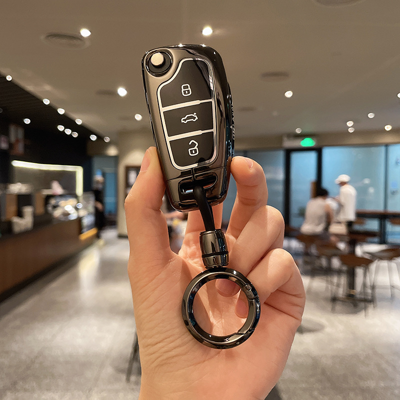 Kućište ključa Audi – cinkova legura, vrhunski stil, prilagodljivo, Car Island