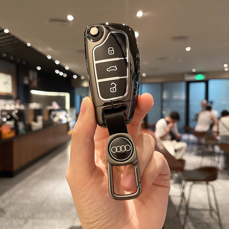 Kućište ključa Audi – cinkova legura, vrhunski stil, prilagodljivo, Car Island