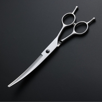 Háziállat-gondozó olló készlet görbült ollóval, professzionális kutyaápolási eszköz — Márka Hanchuang