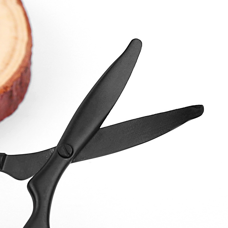 Неръждаеми стоманени ножици за подстригване с кръгъл връх — тример за носни косми, ножици за вежди и красота, ръчен прецизен инструмент