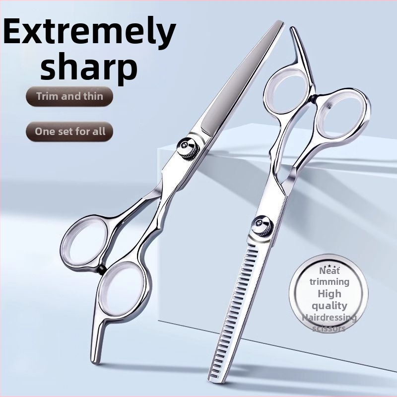 Profesionálne kadernícke nožnice na domáce použitie – nožnice na rednutie a ostrihanie, súprava nástrojov pre samostatné ostrihanie