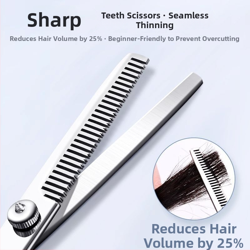 Profesionálne kadernícke nožnice na domáce použitie – nožnice na rednutie a ostrihanie, súprava nástrojov pre samostatné ostrihanie