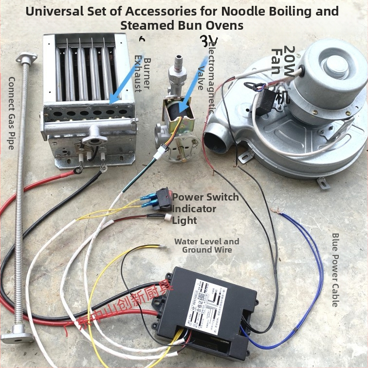 Elektrické parné príslušenstvo pre varenie nudlí a parených buchiet, jednovrstvový, 3W výkon, univerzálna kompatibilita.