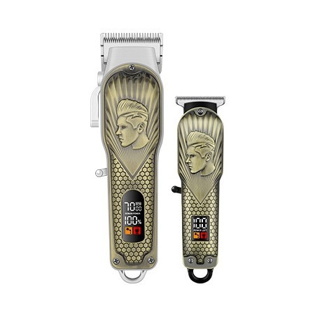 Mașină de tuns păr reîncărcabilă, cu motor fără perii, lame din oțel inoxidabil, baterie încorporată 1200–2000mAh, timp de funcționare 1–3 h, zgomot sub 36 dB