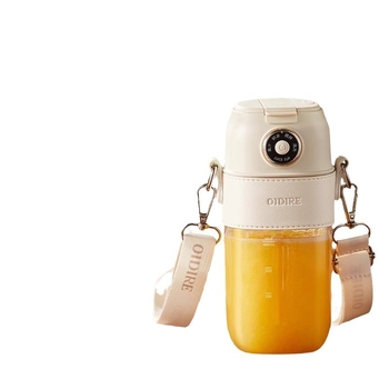 OIDIRE Cupă Portabilă Electrică pentru Suc, 70W, Baterie Încorporată, Capacitate 0.4 L, 7.4V, Carcasă Din Plastic