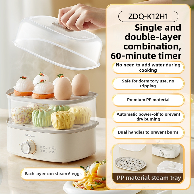 Bear aburitor electric, cu două niveluri, din oțel inoxidabil, capacitate sub 6 L, 270 W, 220 V