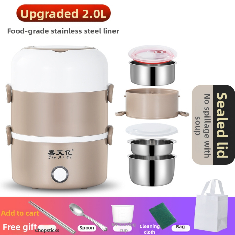 Elektrický parný hrniec s viac ako 3 vrstvami, kapacita pod 6 l, ovládanie tlačidlami, 220V 300W, vhodný pre 2–3 osoby