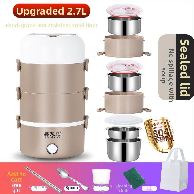 Elektrický parný hrniec s viac ako 3 vrstvami, kapacita pod 6 l, ovládanie tlačidlami, 220V 300W, vhodný pre 2–3 osoby