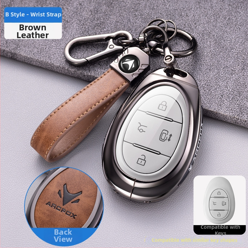 Kľúčový obal ARCFOX Alpha S5 Koala T5 – zinková zliatina, jednoduchý štýl, možnosť personalizácie