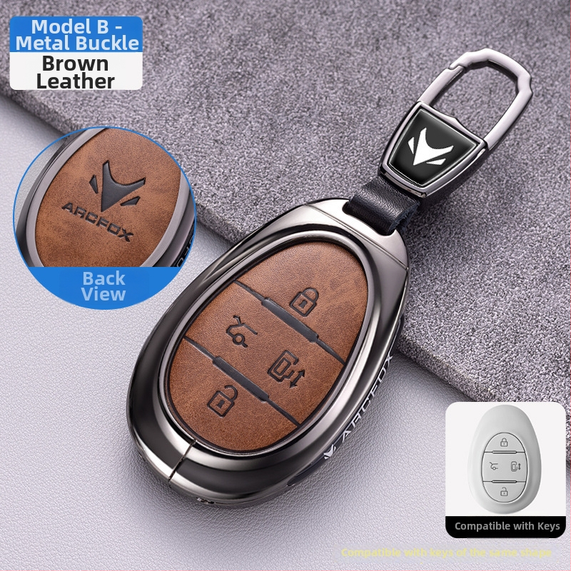 Kľúčový obal ARCFOX Alpha S5 Koala T5 – zinková zliatina, jednoduchý štýl, možnosť personalizácie